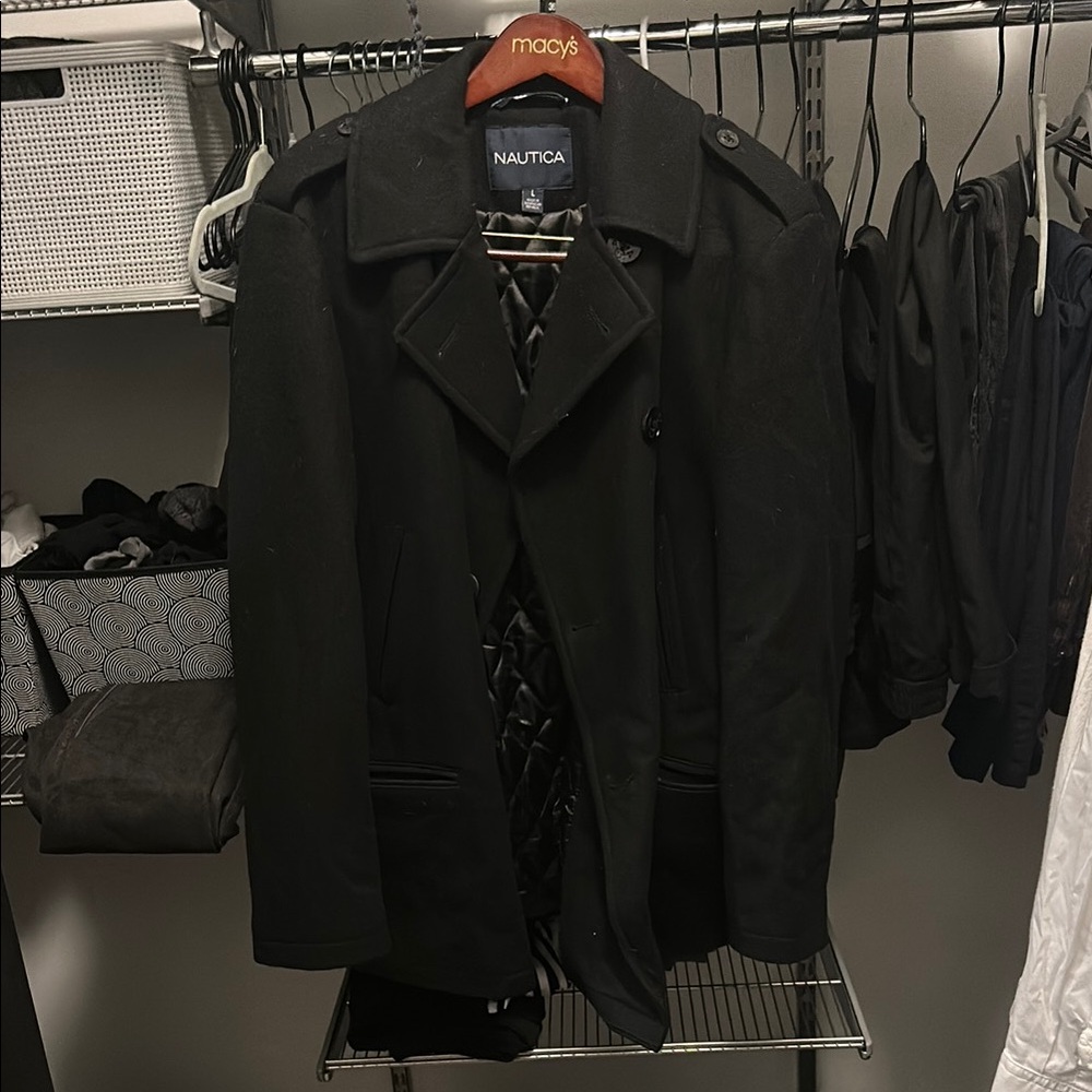 Nautica Men's Black Coat
